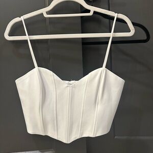 Zara corset crop top size small